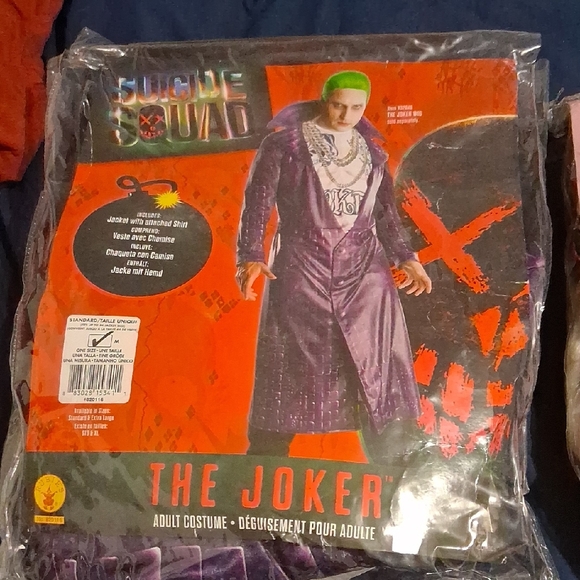 Men's Purple Joker Costume - Picture 1 of 3